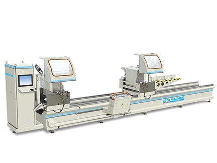 铝型材任意角数控双头切割锯